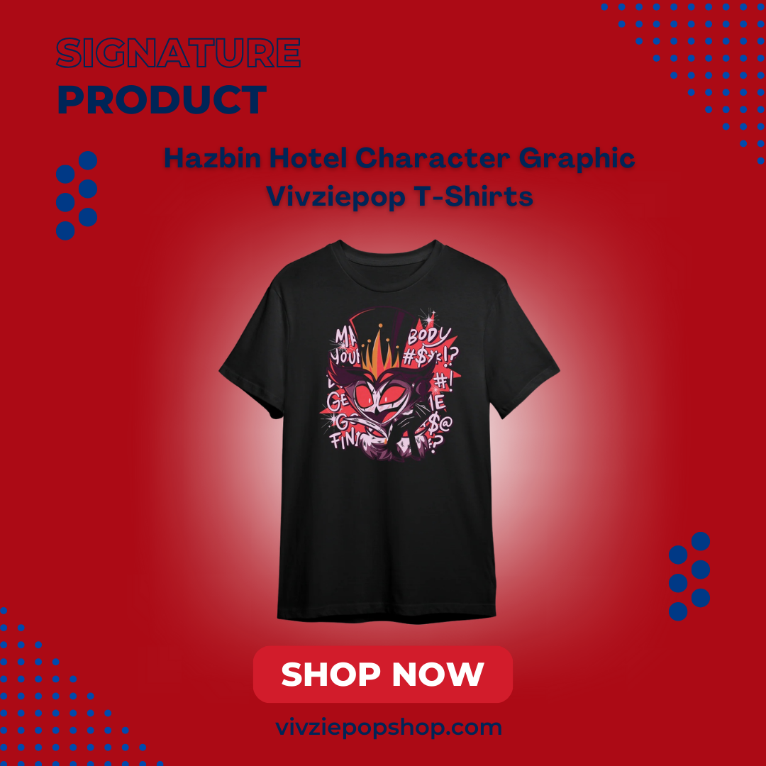 Hazbin Hotel Character Graphic NTAN1202 Vivziepop T-Shirts